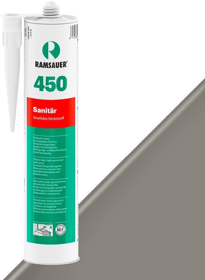 Ramsauer Sanitary 450, 310 ml, grigio cemento Ramsauer Sanitary 450, 310 ml, grigio cemento