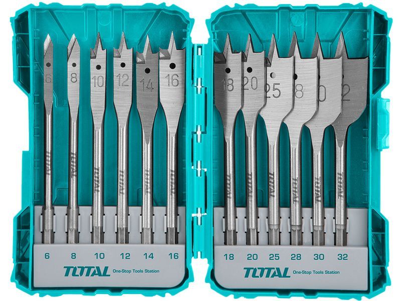 Punta piatta per legno, set di 12 pezzi, 152 mm Punta piatta per legno, set di 12 pezzi, 152 mm