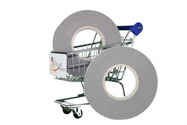 Nastro sigillante per giunti 10/3-6 mm, grigio, 8 m Nastro sigillante per giunti 10/3-6 mm, grigio, 8 m