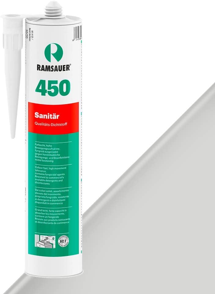 Ramsauer Sanitary 450, 310 ml, grigio argento Ramsauer Sanitary 450, 310 ml, grigio argento