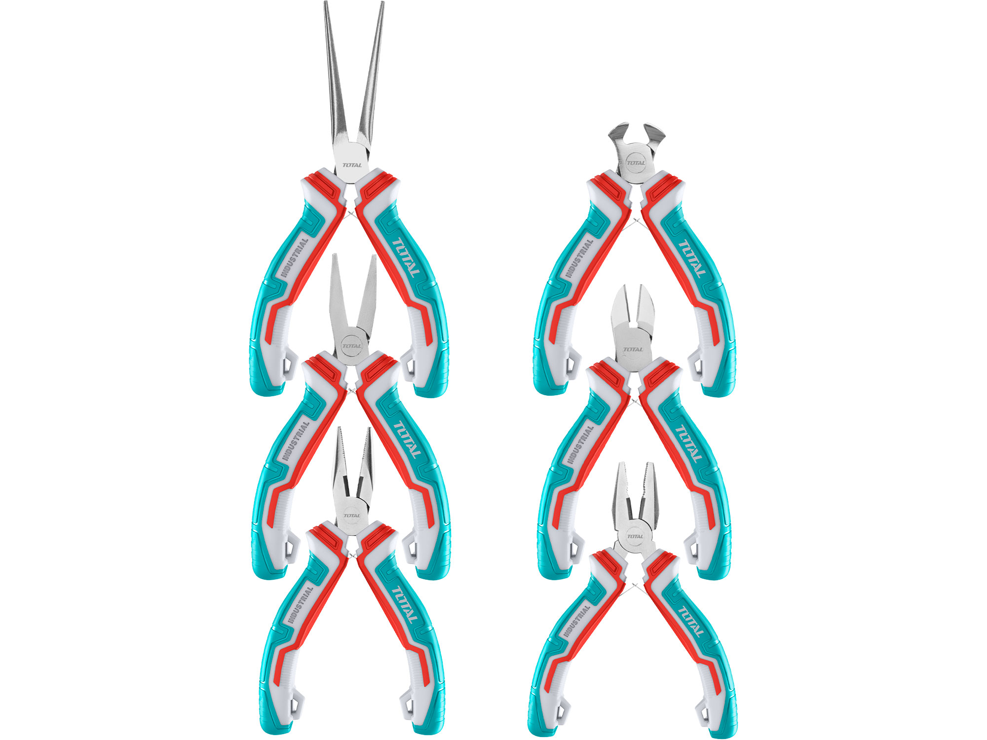 Total Pinze mini, set da 6 Total Pinze mini, set da 6