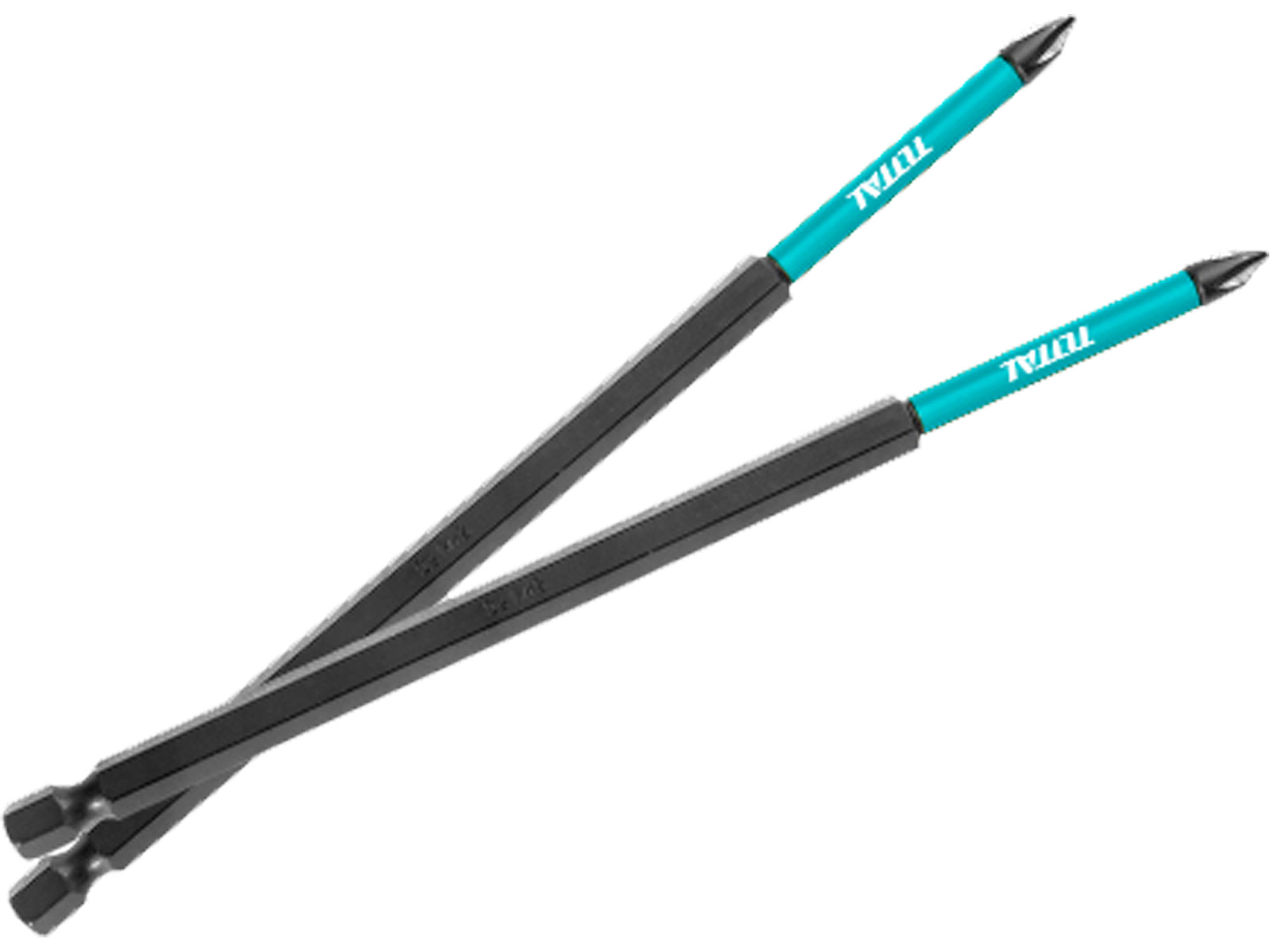 Total Inserti per avvitatori a percussione, 150 mm, S2, set di 10, industria, S2 Total Inserti per avvitatori a percussione, 150 mm, S2, set di 10, industria, S2