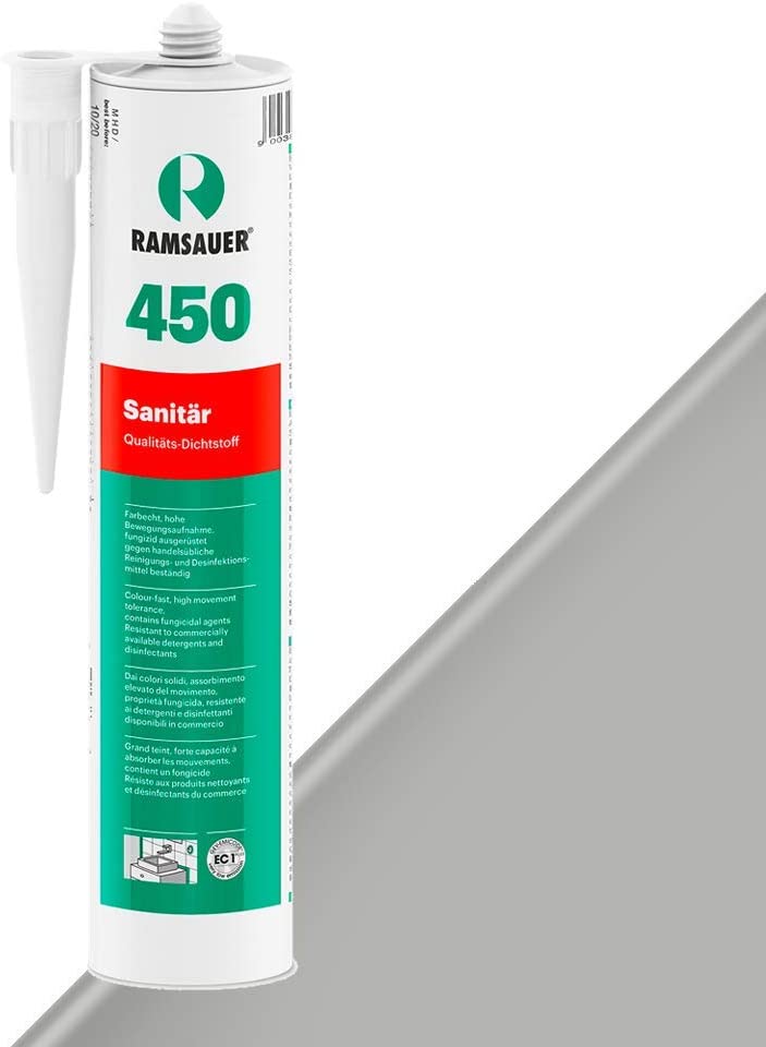 Ramsauer Sanitary 450, 310 ml, grigio cemento Ramsauer Sanitary 450, 310 ml, grigio cemento