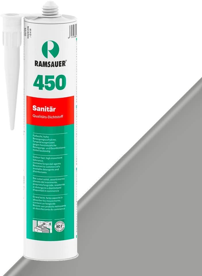 Ramsauer Sanitary 450, 310 ml, grigio cemento Ramsauer Sanitary 450, 310 ml, grigio cemento