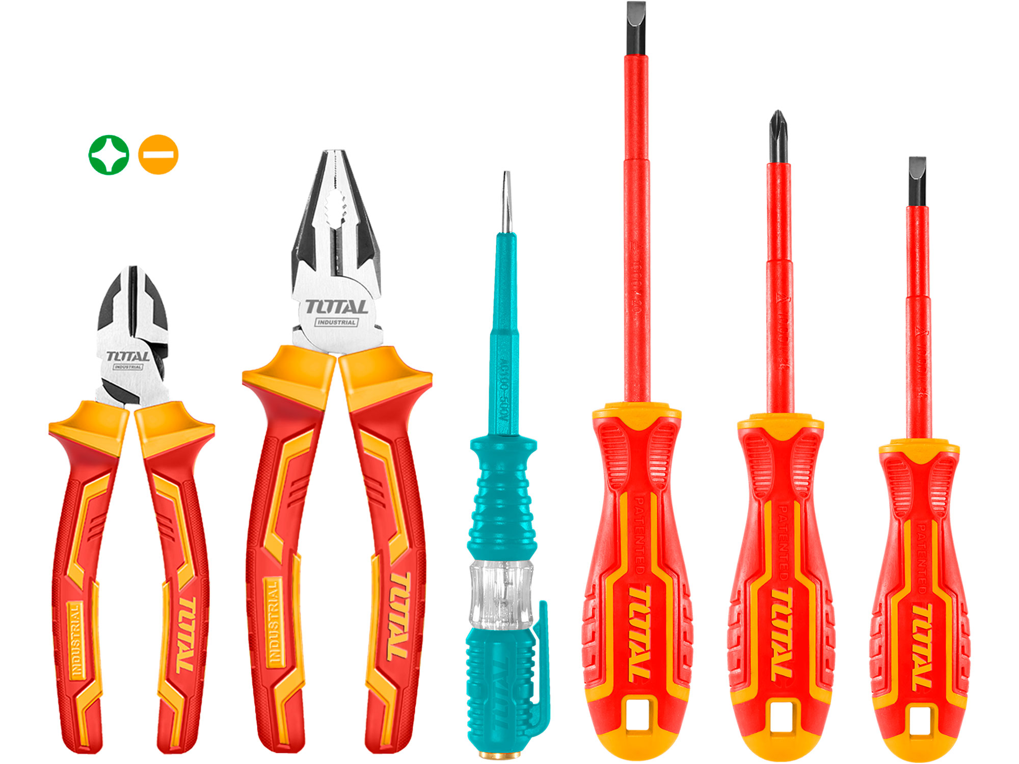 Total Utensili elettrici, set di 6, industria Total Utensili elettrici, set di 6, industria